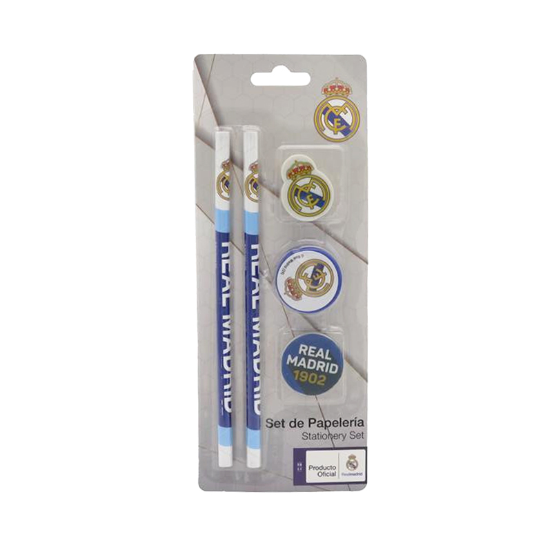 Set de papelería 5 piezas Real Madrid 1902