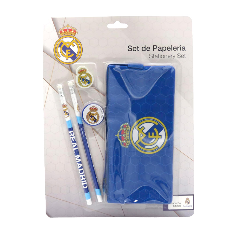 Set de papelería 5 piezas Real Madrid RMCF