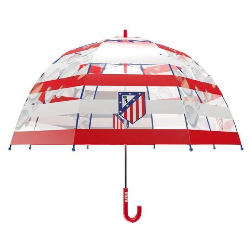 Paraguas manual transparente burbuja infantil Atlético de Madrid 48cm