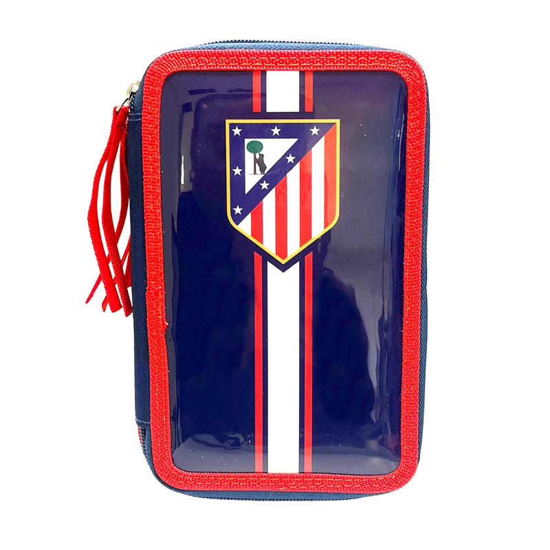 Plumier triple Atlético de Madrid Atleti
