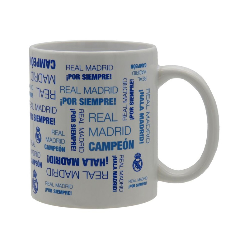 Taza cerámica 330ml Real Madrid Hala Madrid