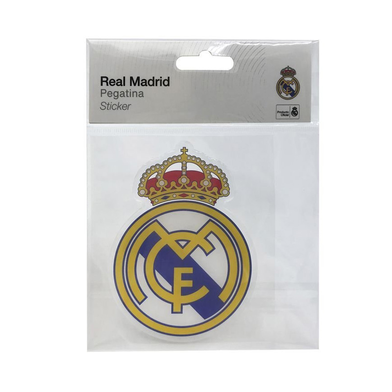 Pegatina 3D escudo Real Madrid