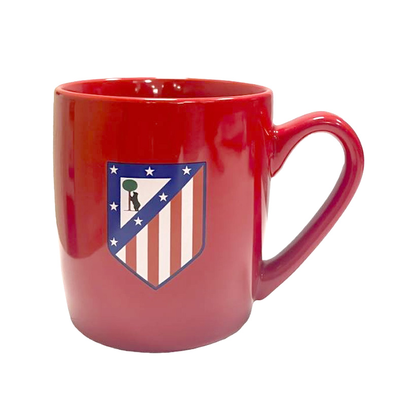 Taza cerámica ovalada 380ml Atlético de Madrid