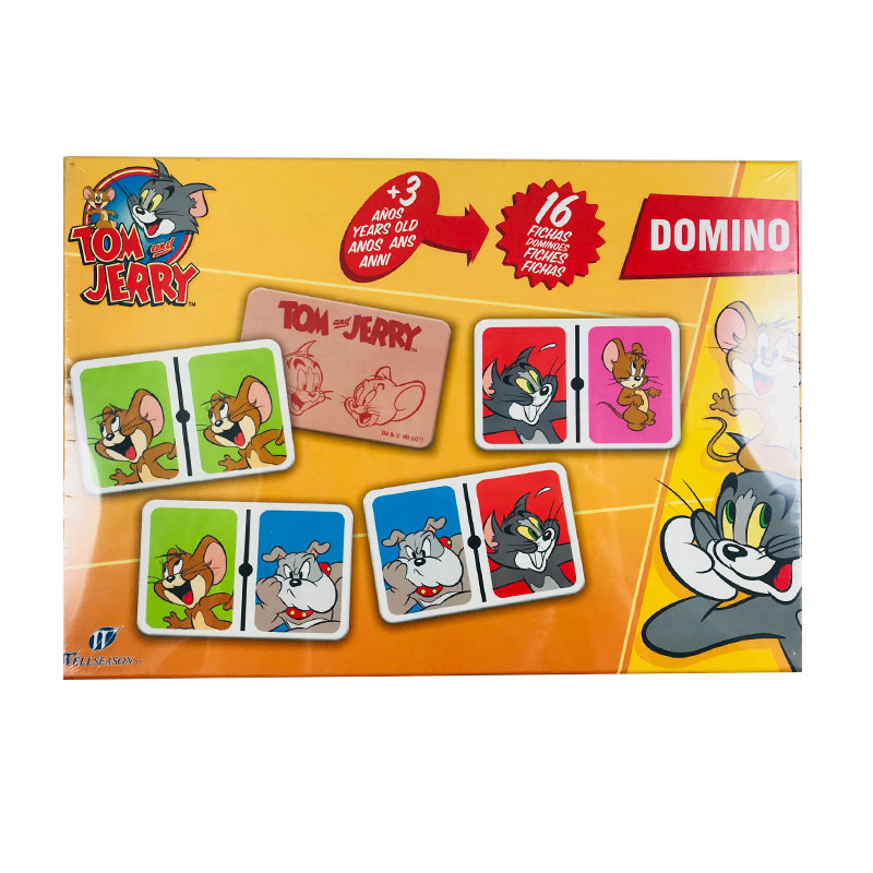 Distribuidor mayorista de Juego Domino 16 fichas Tom and Jerry