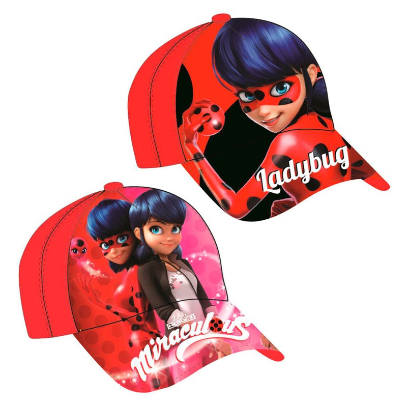 Distribuidor mayorista de Gorra Prodigiosa Ladybug 2 modelos