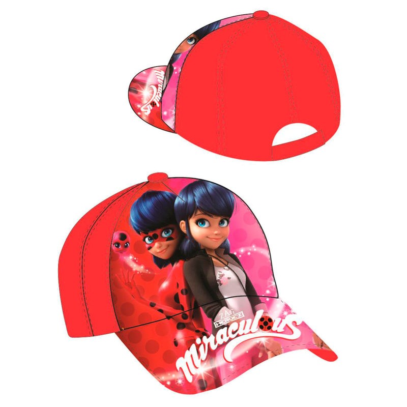 Distribuidor mayorista de Gorra Prodigiosa Ladybug 2 modelos