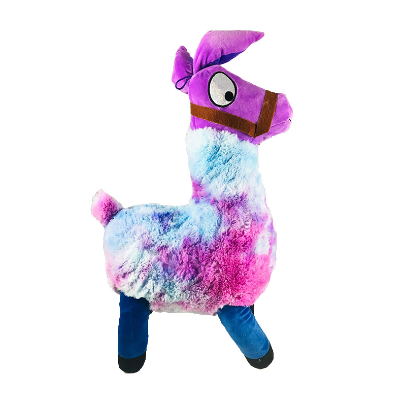 Distribuidor mayorista de Peluche Llama Multicolor 50cm