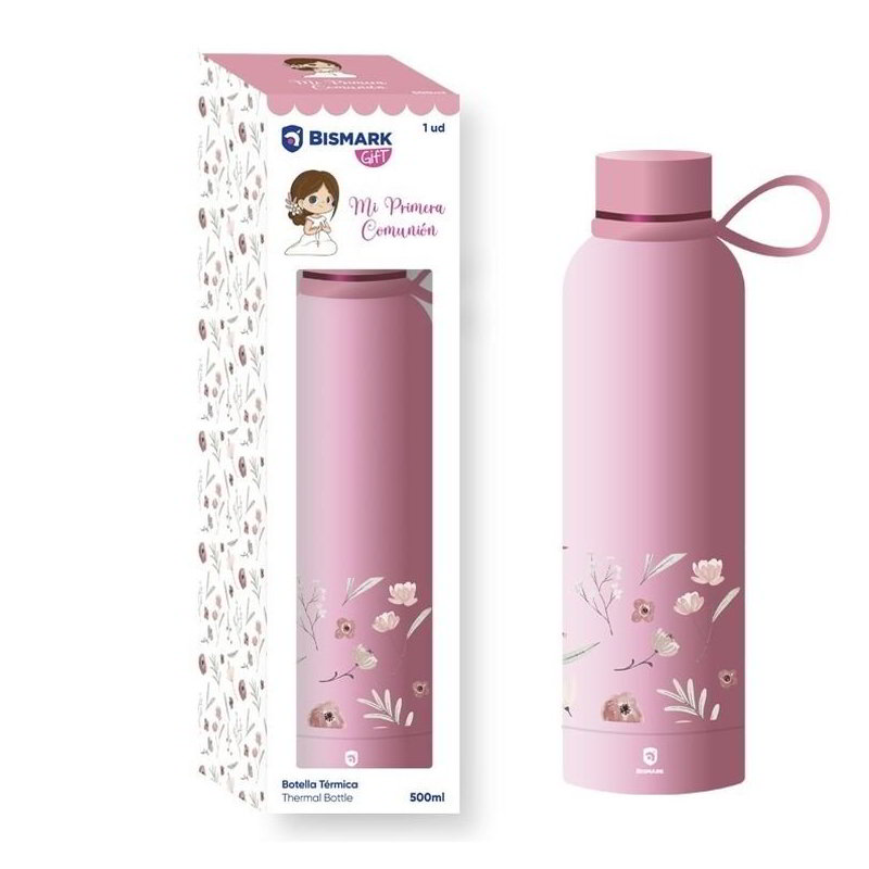 Botella térmica 500ml Mi Primera Comunión - niña