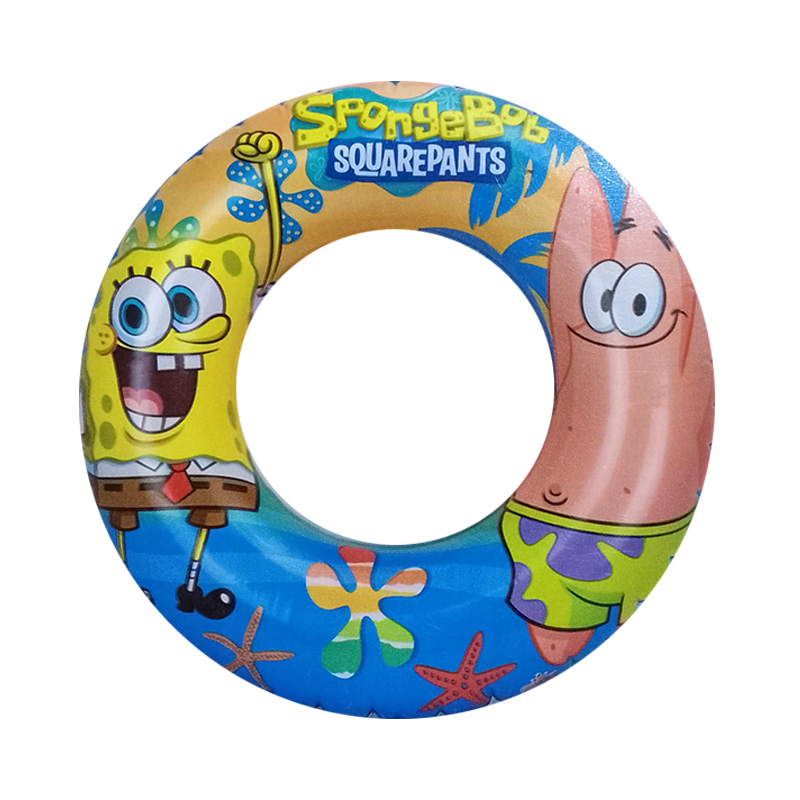 Flotador rueda hinchable piscina Bob Esponja 50cm