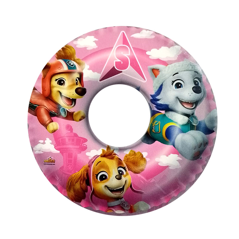 Flotador rueda hinchable piscina Paw Patrol Girls 50cm