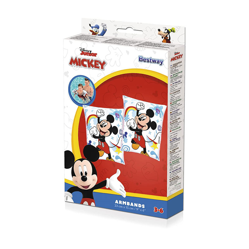 Manguitos hinchables Mickey Junior Disney 23cm 批发