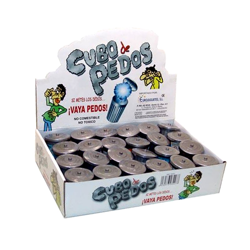 Distribuidor mayorista de Expositor 24 Cubo de Pedos 70gr