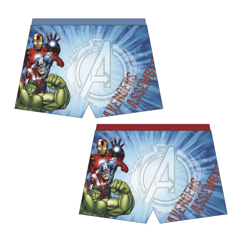 Distribuidor mayorista de Bañador boxer Los Vengadores Marvel 3 tallas
