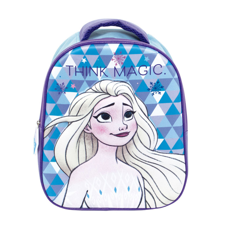 Mochila 3D 33cm Frozen Elsa Disney 批发