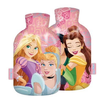Botella c/funda agua caliente Princesas Disney