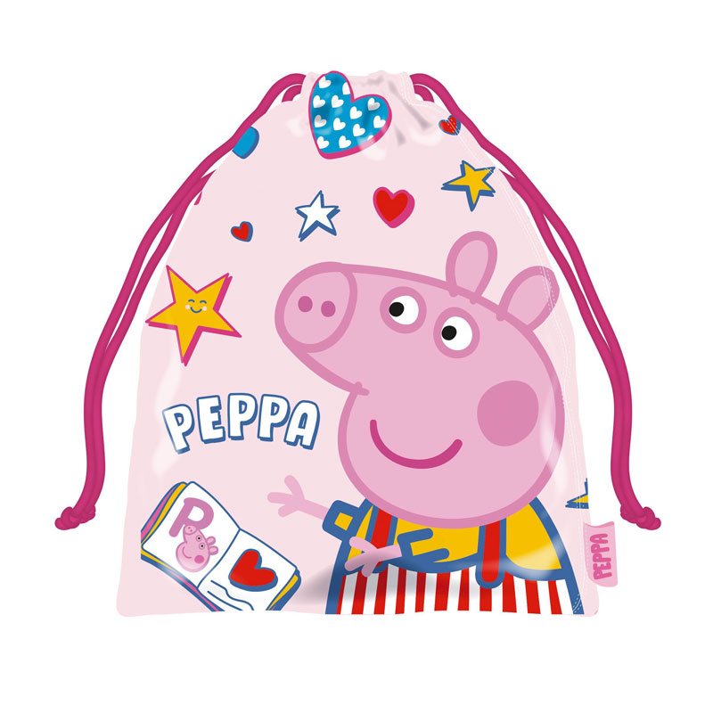 Saco pequeño Peppa Pig 26x21cm 批发