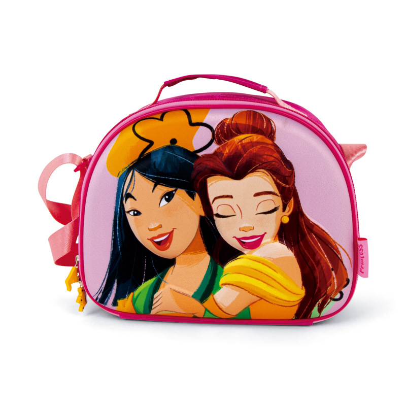Bolsa almuerzo 3D isotérmica Princesas Disney