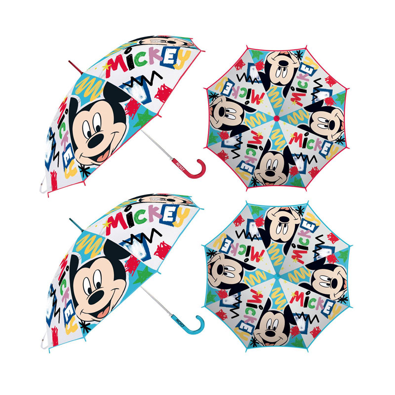 Paraguas semitransparente manual Mickey 63cm 批发