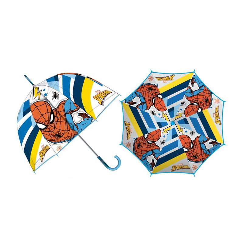 Paraguas transparente manual Spiderman Marvel 69cm 批发