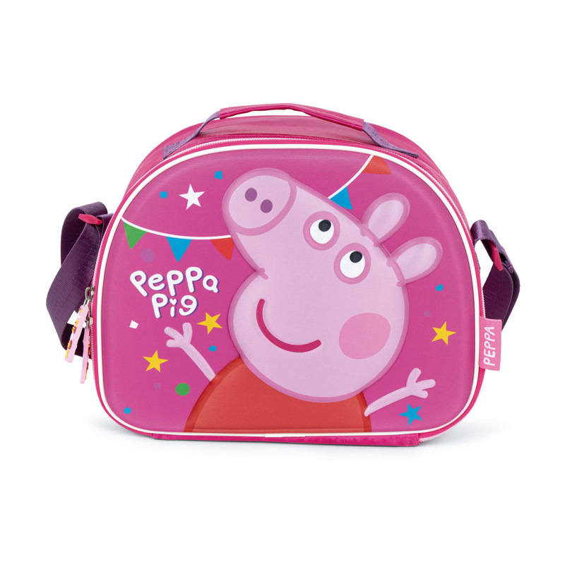 Bolsa almuerzo 3D isotérmica Peppa Pig