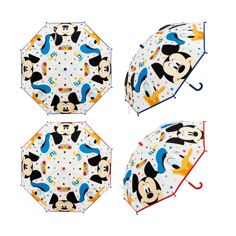 Paraguas manual Mickey & Donald Disney 63cm
