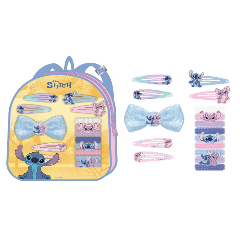 Set de pelo 16 piezas Lilo & Stitch