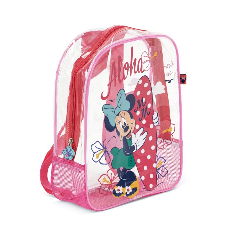 Mochila de playa transparente Minnie Mouse 31cm