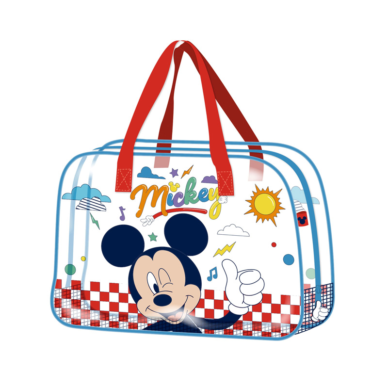 Distribuidor mayorista de Bolsa grande de playa transparente Mickey Mouse 50cm