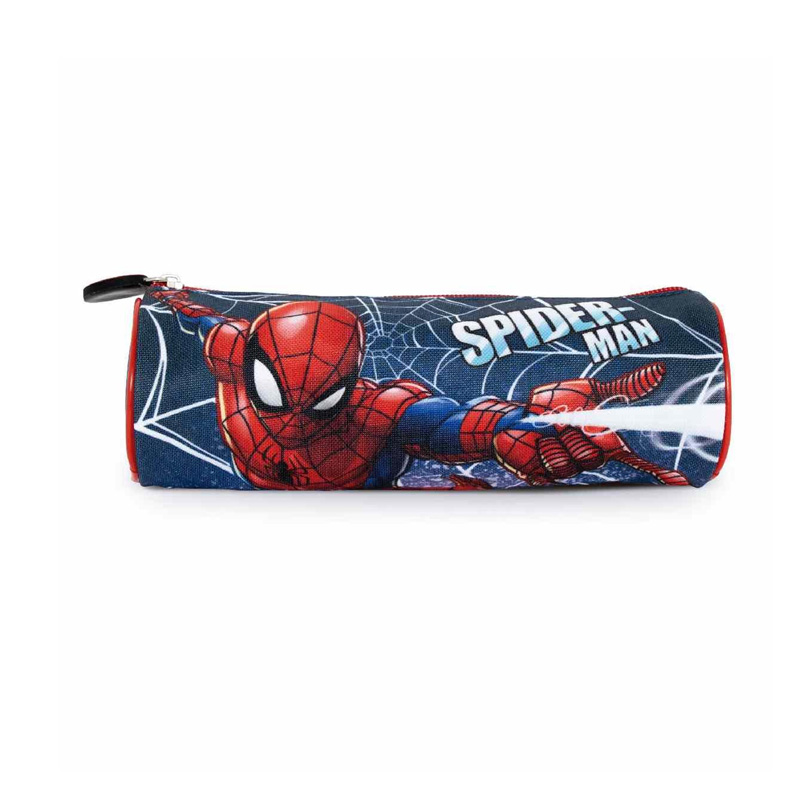 Estuche cilíndrico Spiderman Marvel 21x7cm