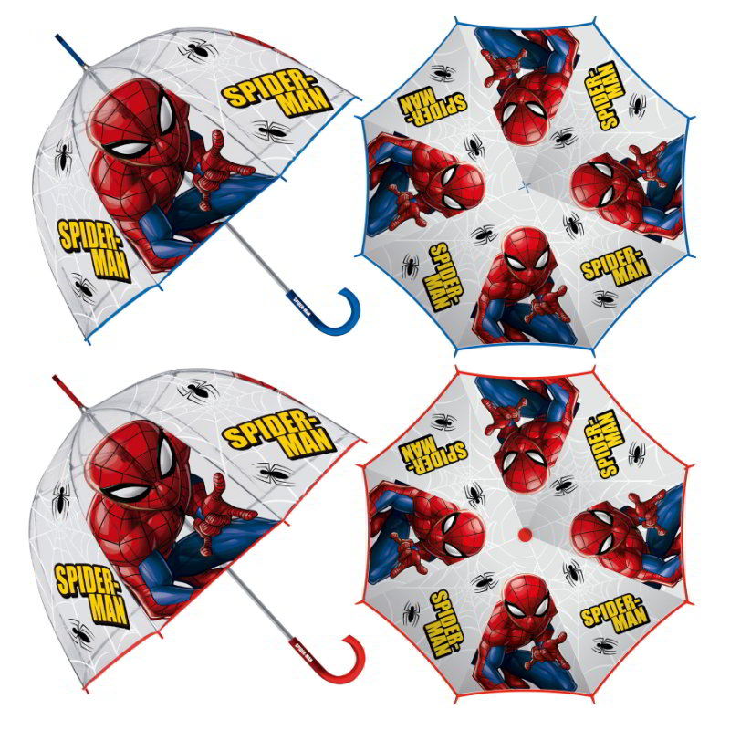 Paraguas cúpula manual Spiderman 69cm