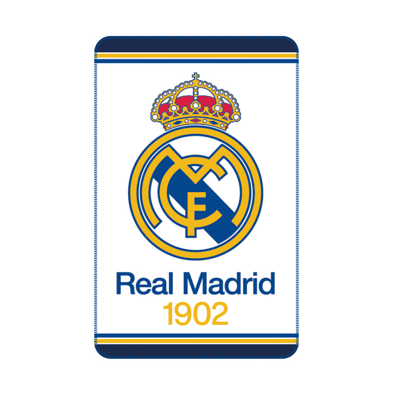Manta coralina 150x95cm Real Madrid 1902