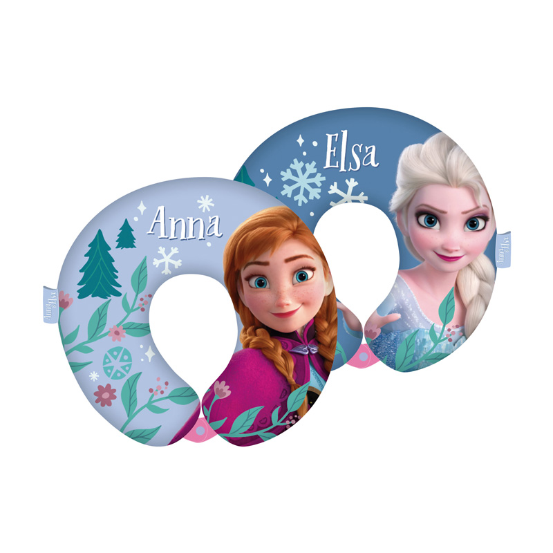 Cojín viaje Frozen Ana & Elsa 28cm
