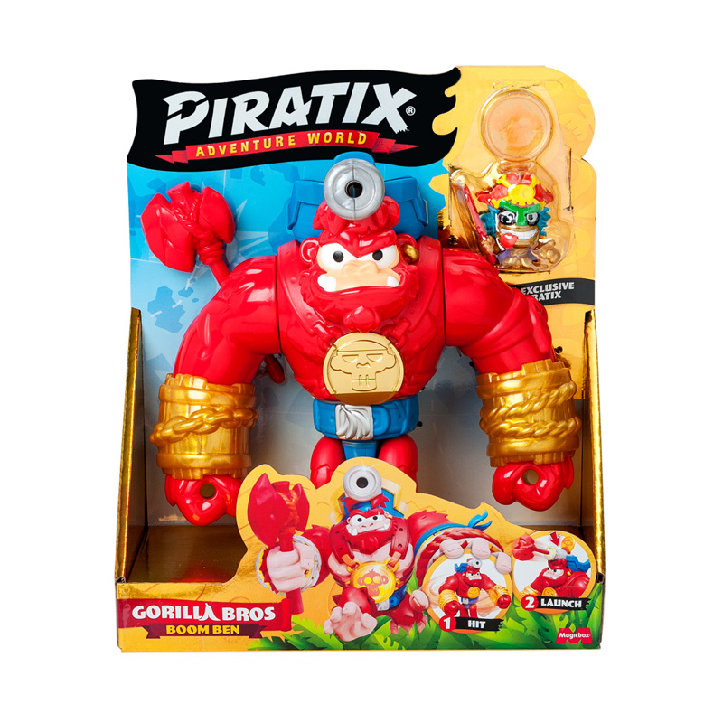 Playset Gorilla Bros Boom Ben Piratix Adwenture World