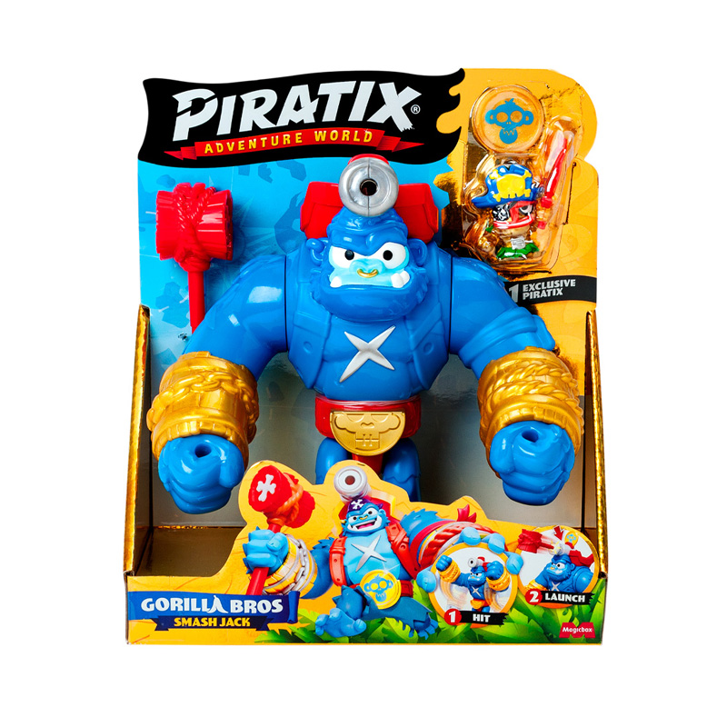 Playset Gorilla Bros Smash Jack Piratix Adwenture World