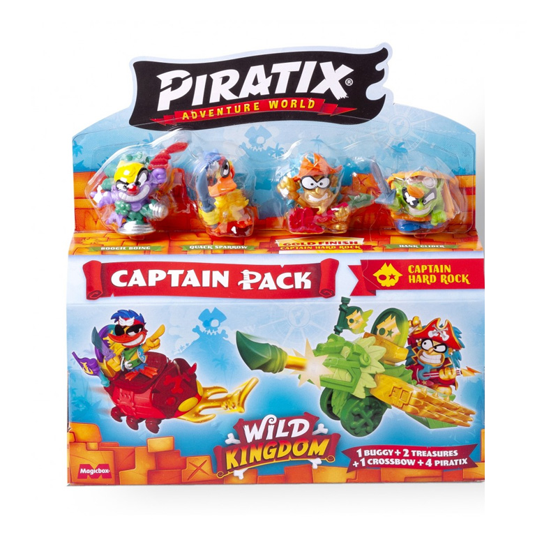 Distribuidor mayorista de Captain Pack Piratix Wild Kingdom - modelos aleatorios