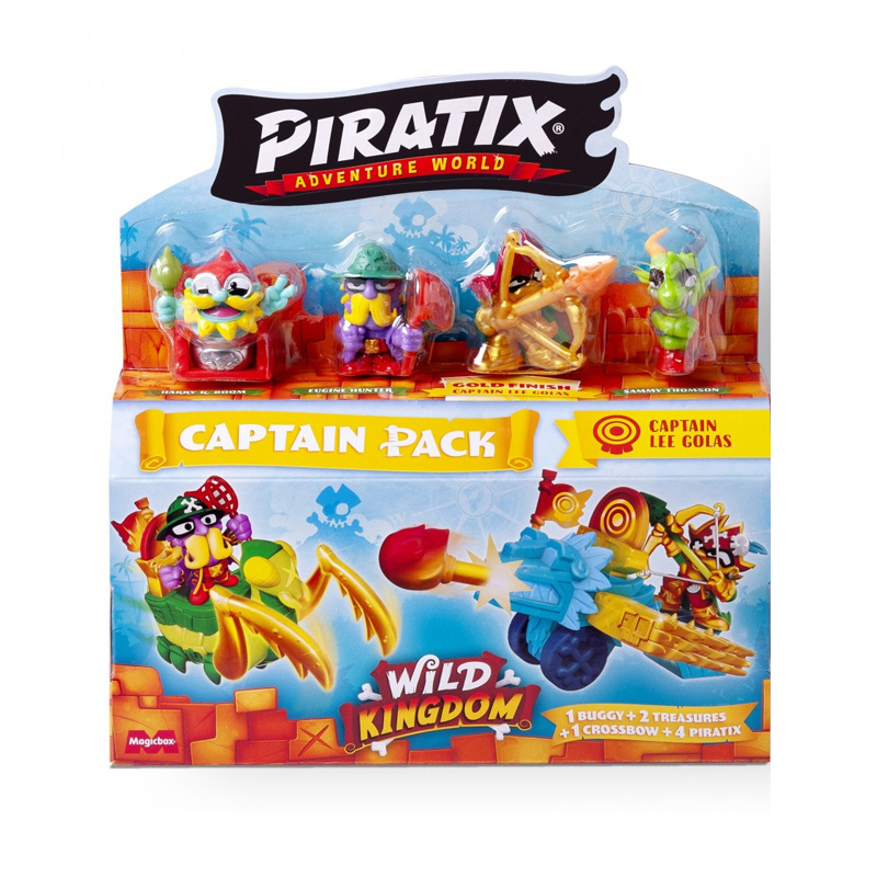 Distribuidor mayorista de Captain Pack Piratix Wild Kingdom - modelos aleatorios