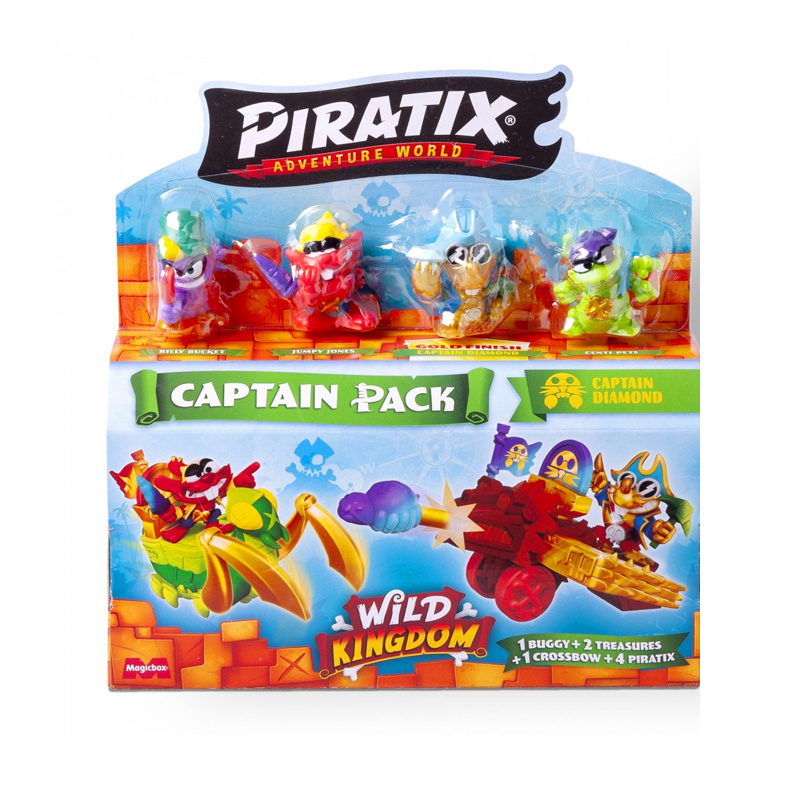 Distribuidor mayorista de Captain Pack Piratix Wild Kingdom - modelos aleatorios