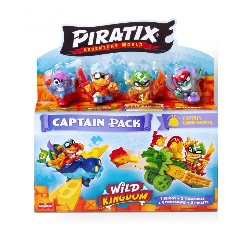 Distribuidor mayorista de Captain Pack Piratix Wild Kingdom - modelos aleatorios