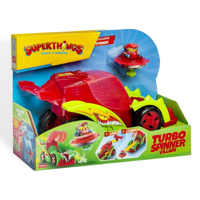 Vehículo Superthings Turbo Spinner Villain