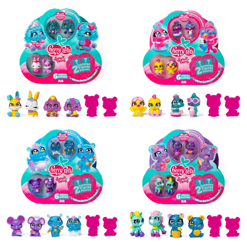 Multi Pack Cherry Pets Sweet Twins - modelos aleatorios