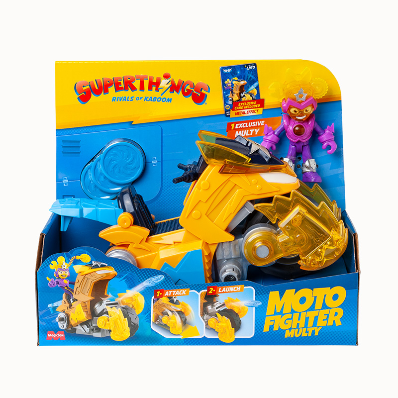 Vehículo Superthings Moto Fighter Multy