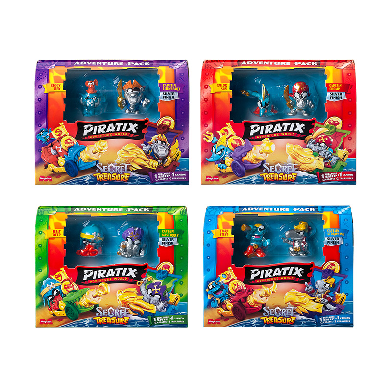 Captain Pack Piratix Secret Treasure - modelos aleatorios