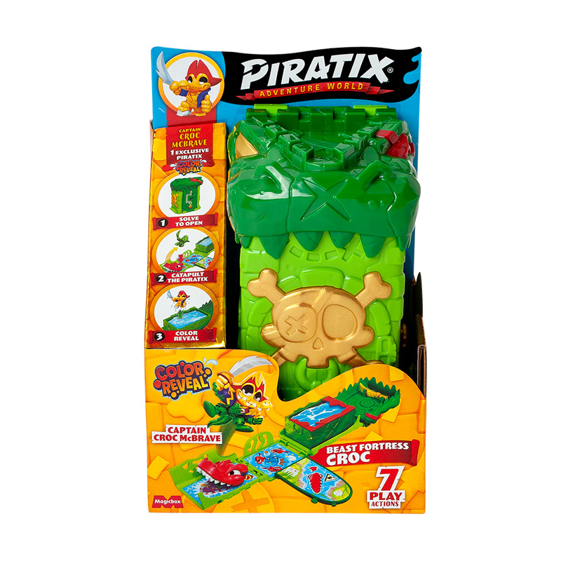 Playset Beast Fortress Croc Piratix Adwenture World