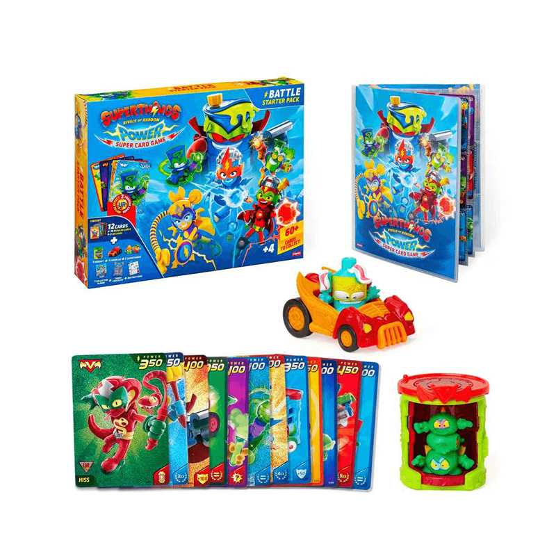 Starter Pack Superthings Power Battle Super Card Game