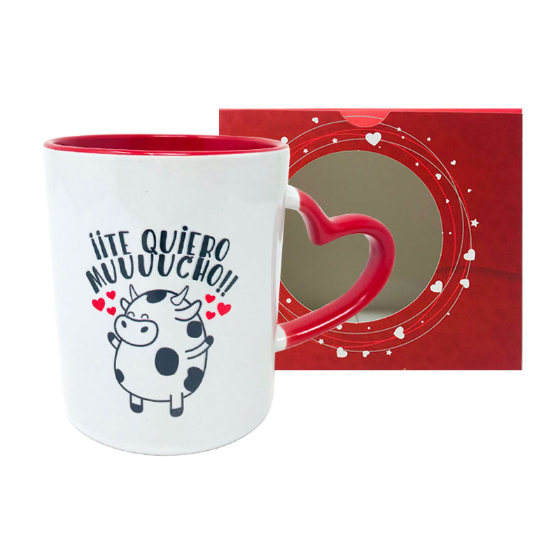 Distribuidor mayorista de Taza cerámica frases - Te quiero mucho