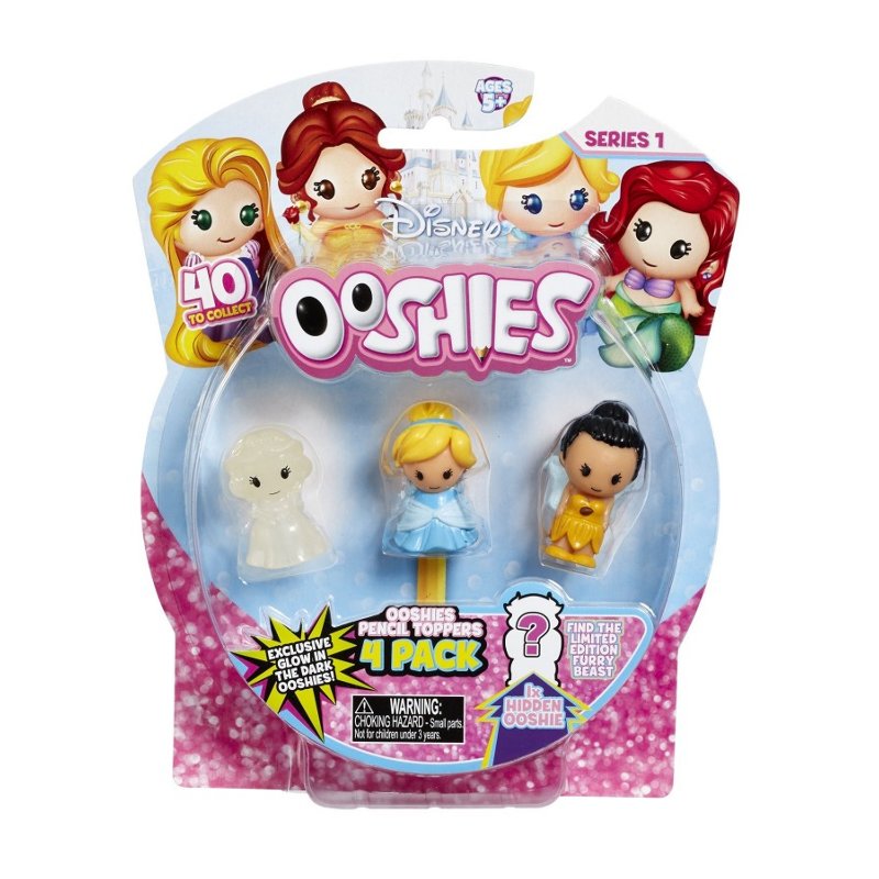 Distribuidor mayorista de Pack 4 figuras Ooshies Princesas Disney