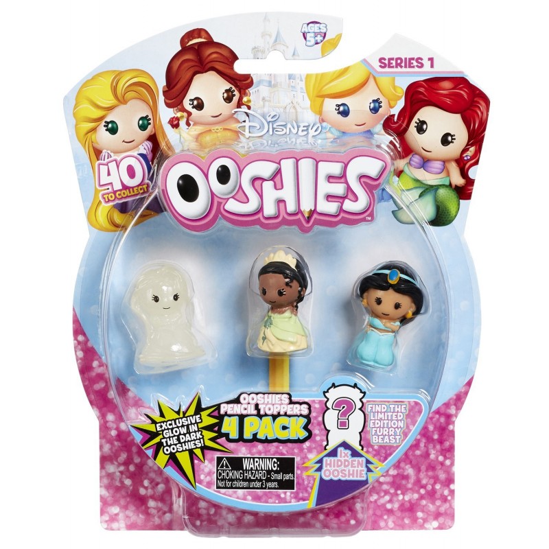 Distribuidor mayorista de Pack 4 figuras Ooshies Princesas Disney