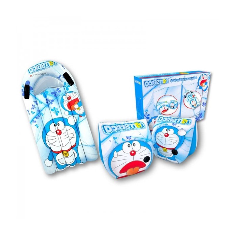 Distribuidor mayorista de Set de tabla de surf + manguitos de Doraemon