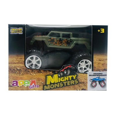 Miniatura vehículo Mighty Monsters Truck Die-Cast - verde