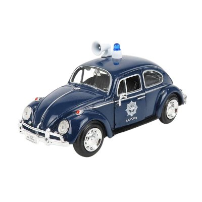 Miniatura vehículo Volkswagen 1966 Classic Beetle Dutch Police Die-Cast 1:24